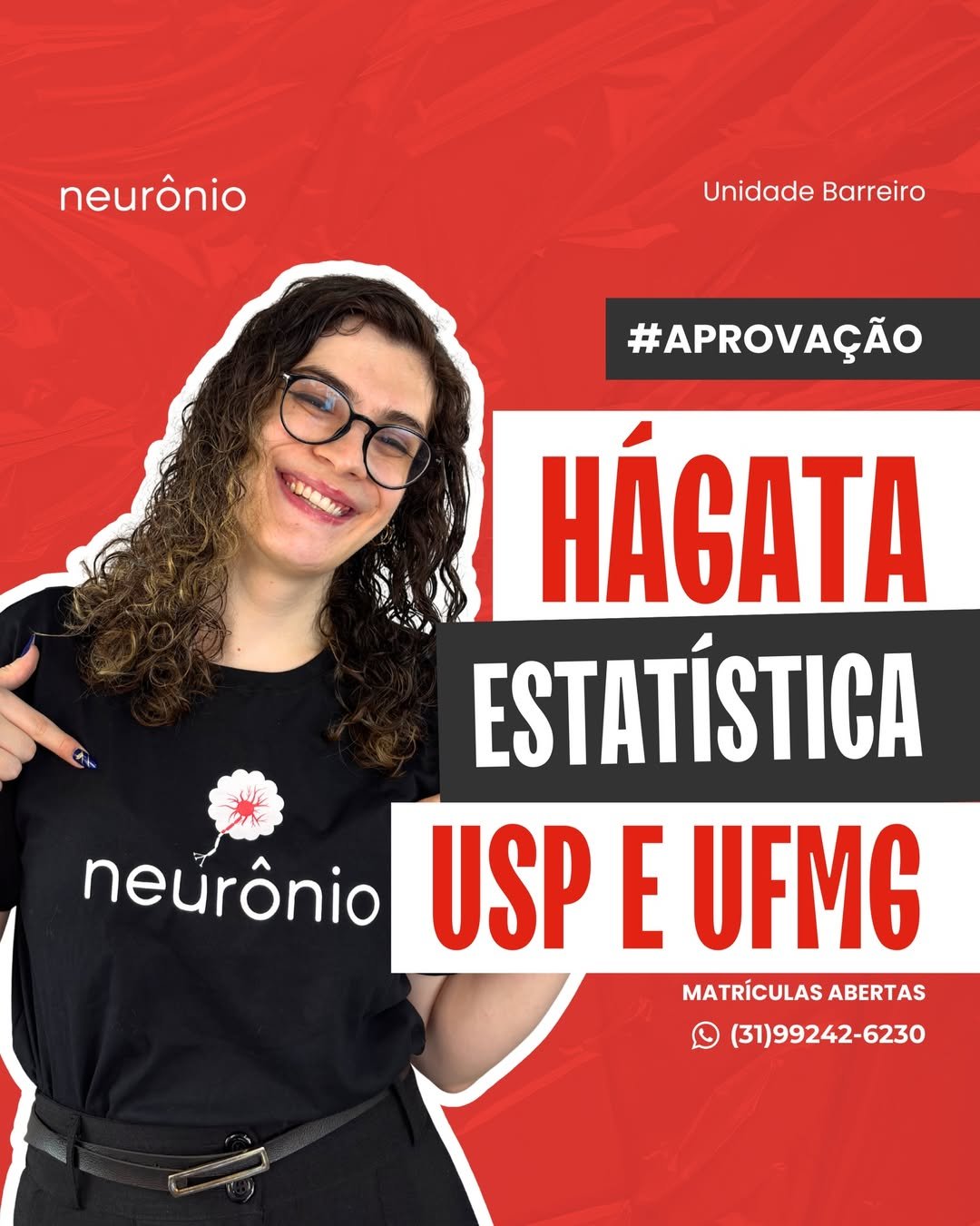 A Hágata agora é Estatística na USP... E NA UFMG TAMBÉM🌟❤️Que alegria, é lindo ver como todo o